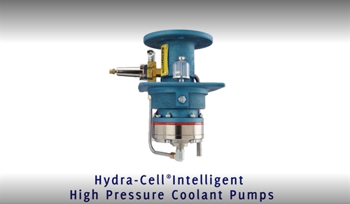 Hydra-Cell Intelligent High Pressure Coolant Pump for Machine Tool
